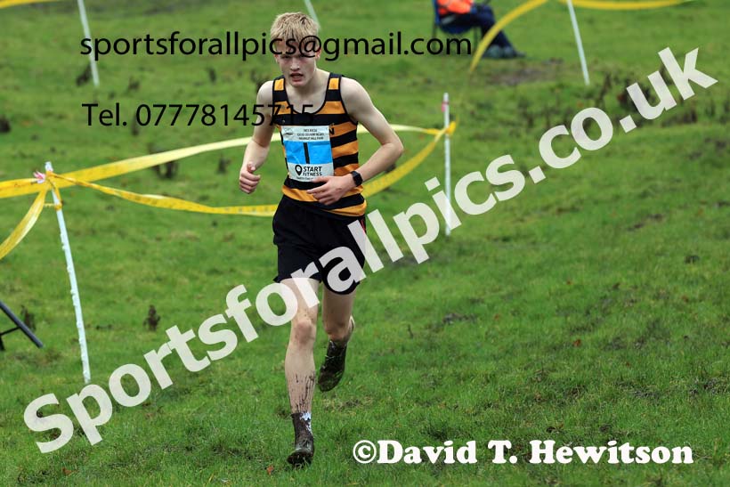 Boys under-15s 2023 NECAA Cross Country Relays, Thornley Hall Farm, Peterlee, County Durham. Photo: David T. Hewitson/Sports for All Pics